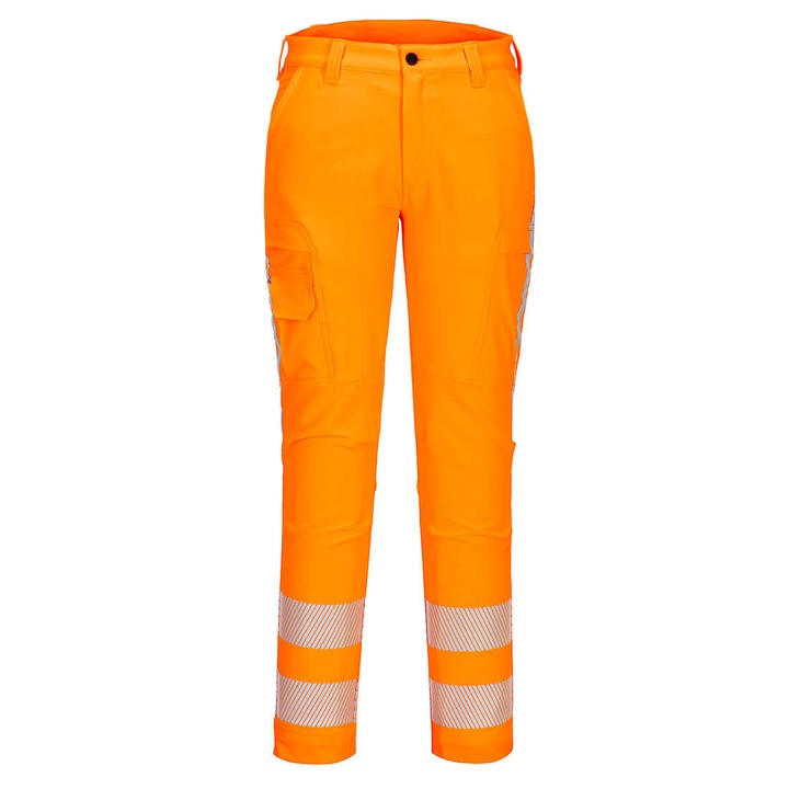 Pantaloni protectia muncii, Portwest, Portocaliu, 58 EU