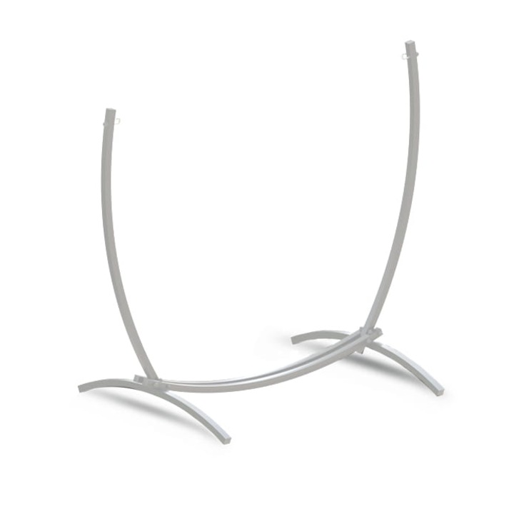 Cadru pentru hamac, ZOLTA, Otel, Gri deschis