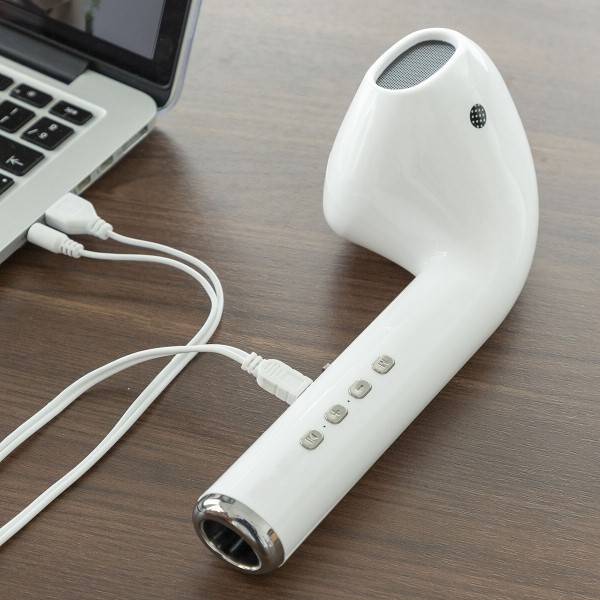 Boxa bluetooth portabila, Funsker, Radio FM, Microfon, intrare Card microSD, 1200 mAh, 5 W