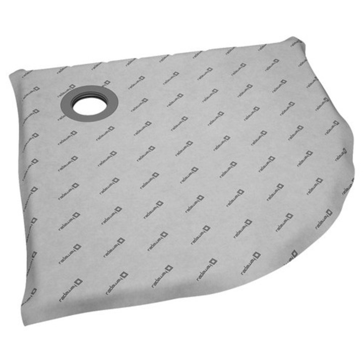 Sistem de dus fara cada semirotund cu sifon 89x89 cm