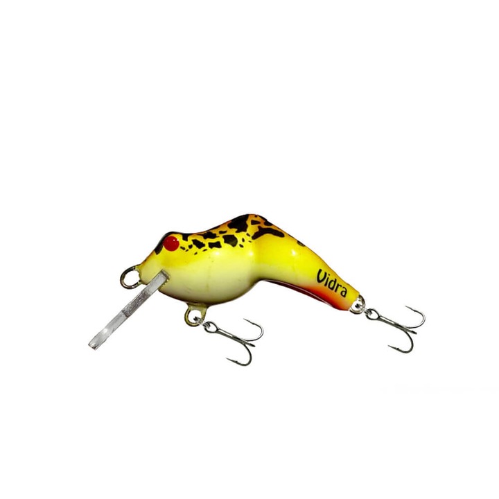 Vobler broscuta pescuit la clean si pastrav, Wobbler Vidra Frog 4cm, 5gr, Sinking, GLF