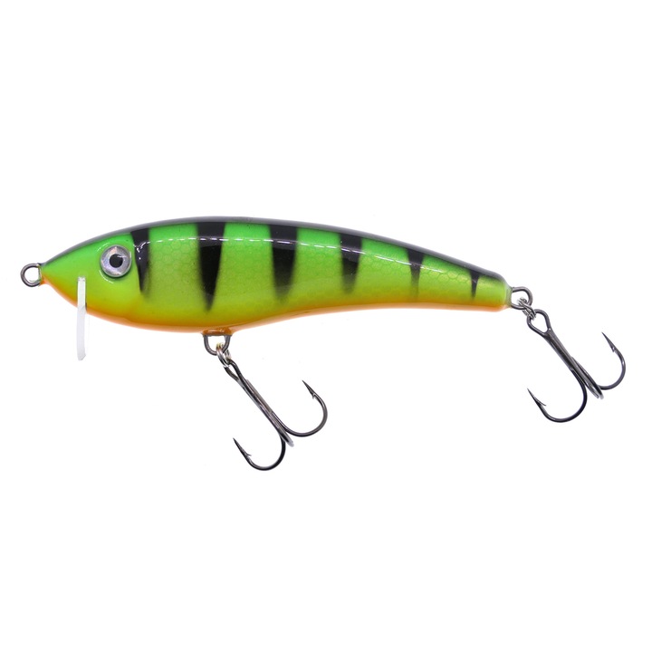 Vobler Gloog Hermes 90s, 9cm, 20gr, Sinking, PGF, pentru pescuitul la avat