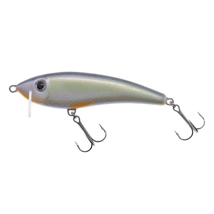 Vobler Gloog Hermes 90s, 9cm, 20gr, Sinking, RGF, pentru pescuitul la avat