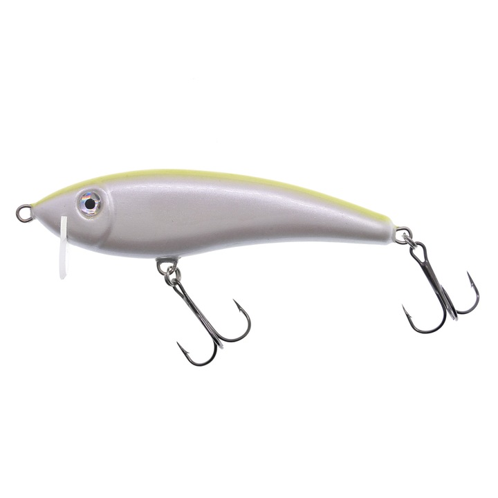 Vobler Gloog Hermes 90s, 9cm, 20gr, Sinking, WO, pentru pescuitul la avat