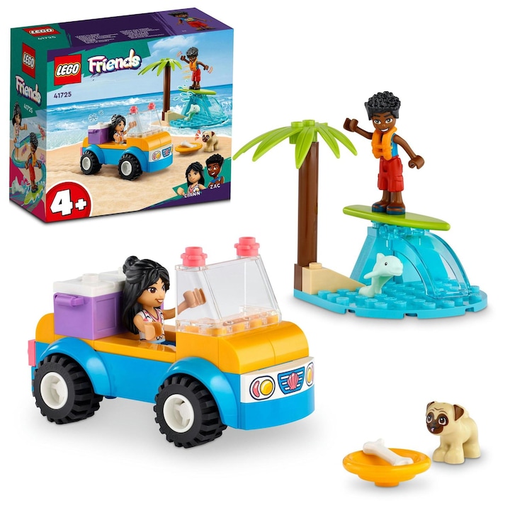 LEGO® Friends - Забавление на плажа с бъги 41725, 61 части