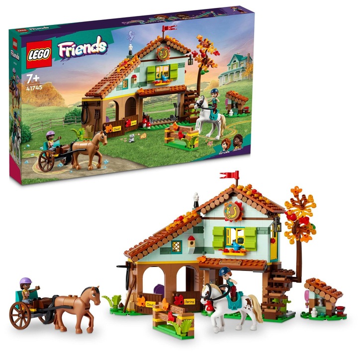 LEGO® Friends - Autumn's Horse Stable 41745, 545 части