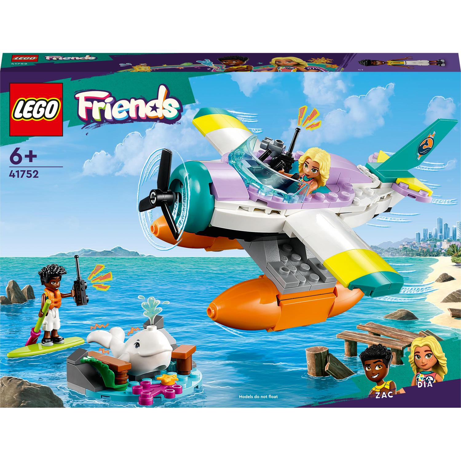 LEGO® Friends - Морски спасителен самолет 41752, 203 части - eMAG.bg