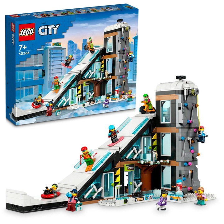 LEGO® City - Център за ски и катерене 60366, 1045 части