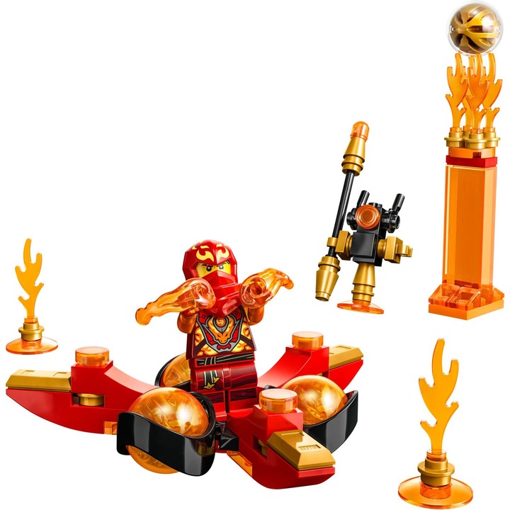 LEGO® Ninjago - Kai's Spinjitzu Spin with Dragon Power 71777, 72 части