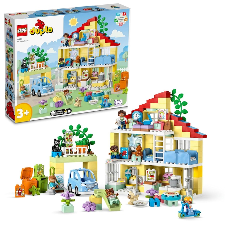 LEGO® DUPLO Town 10994 3 az 1-ben családi ház