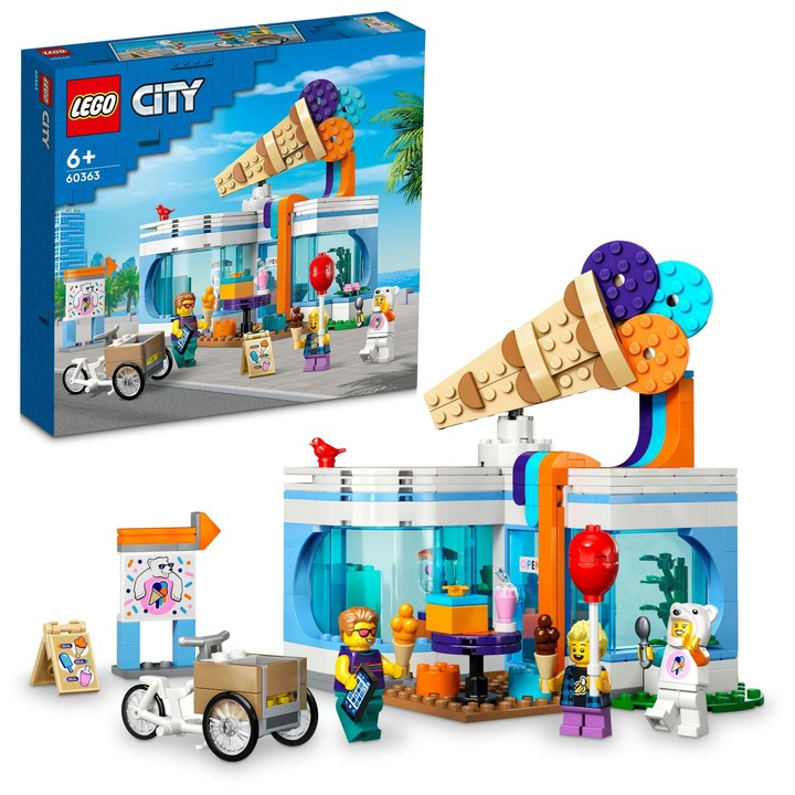 LEGO® City - Магазин за сладолед 60363, 296 части