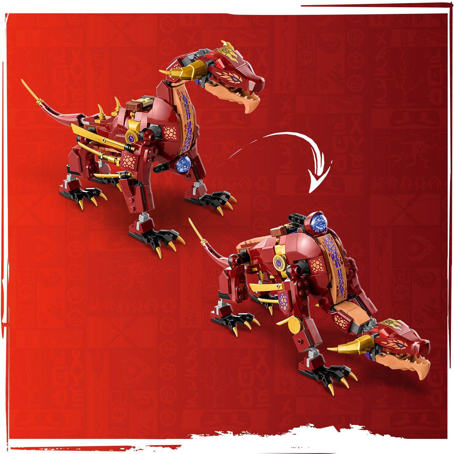 LEGO® Ninjago - Dragonul de lava transformator cu val de caldura