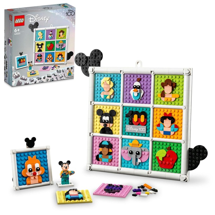LEGO® Disney - 100 Years of Disney Animation Icons 43221, 1022 части