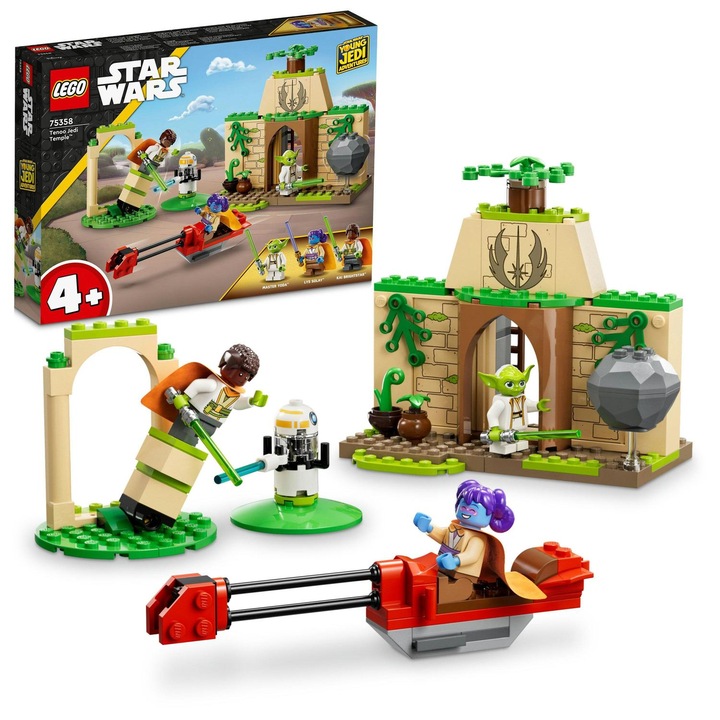 LEGO® Star Wars™ - Храмът на джедаите Tenoo 75358, 124 части