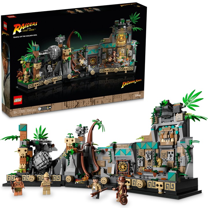 LEGO® Indiana Jones - Храмът на златния идол 77015, 1545 части
