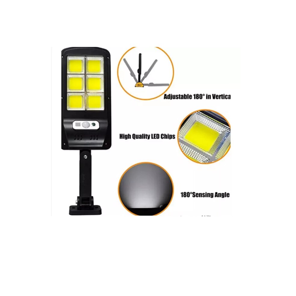 Set 6 X Lampa solara de perete, Saiconcept®, 6 x COB LED, cu ...