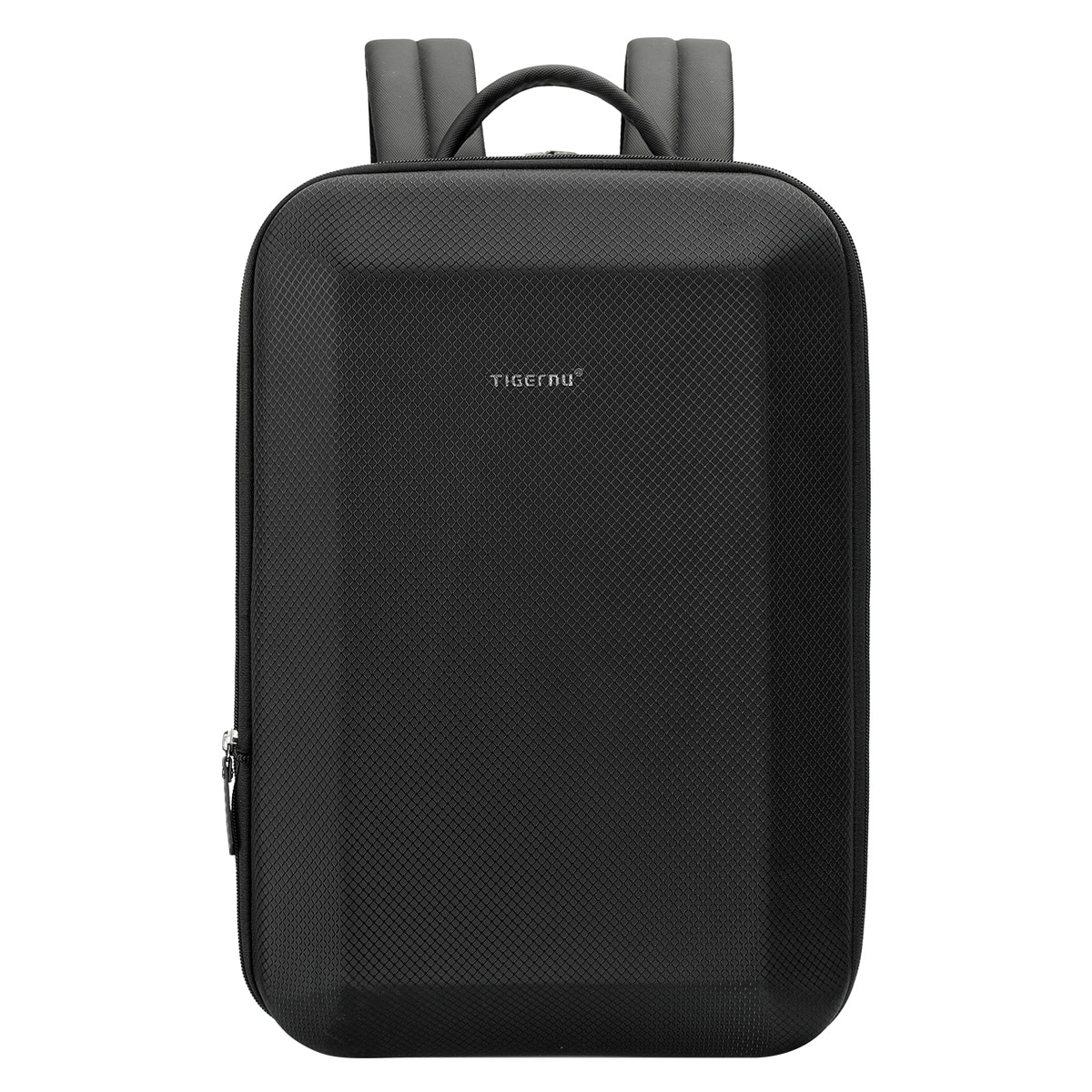 Rucsac laptop 15.6" business cu carcasa rigida din material impermeabil, expandabil, TIGERNU, 30x9/15x45 cm, Negru