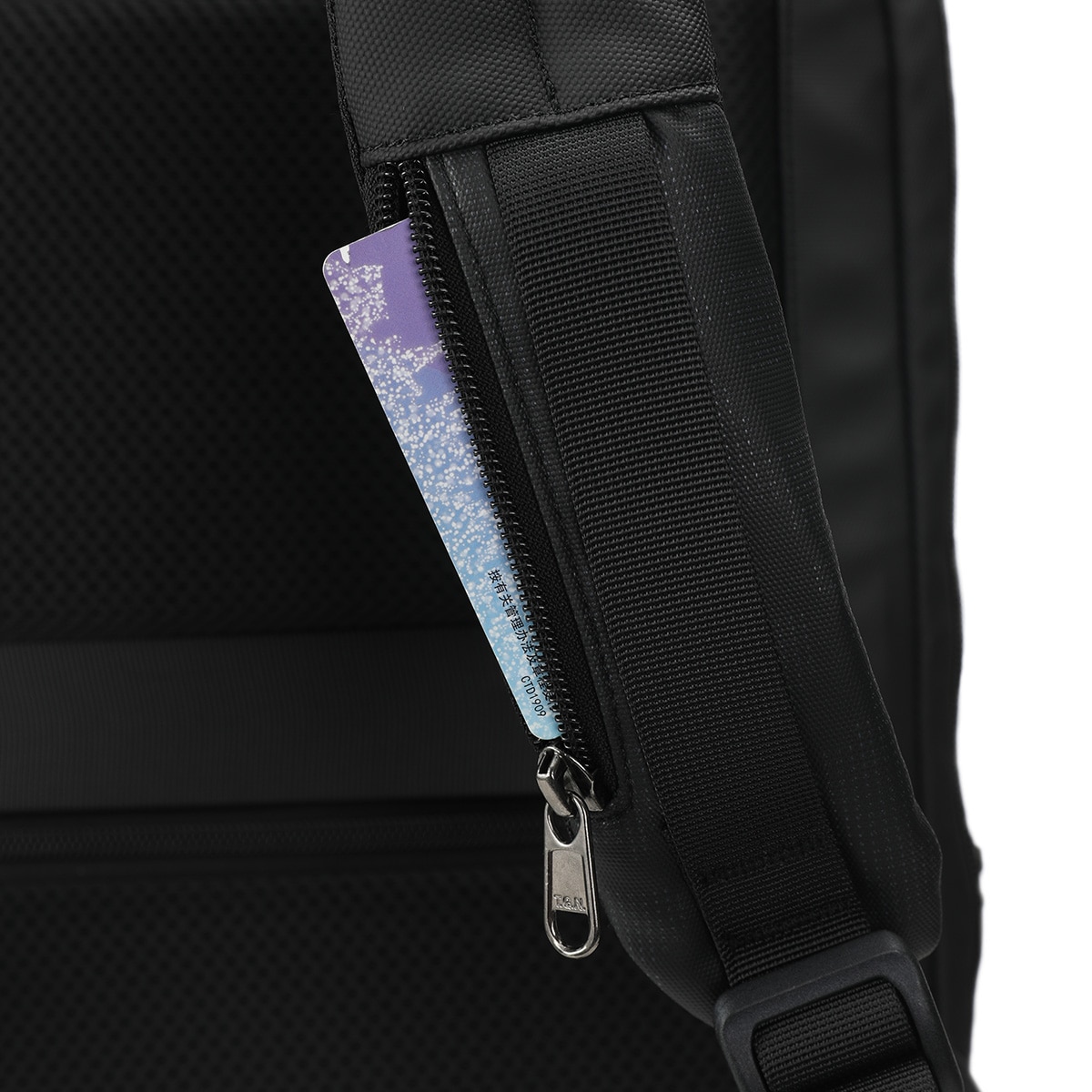 Rucsac laptop 15.6" business casual cu carcasa rigida din material impermeabil, TIGERNU, 30x16x45 cm, Negru