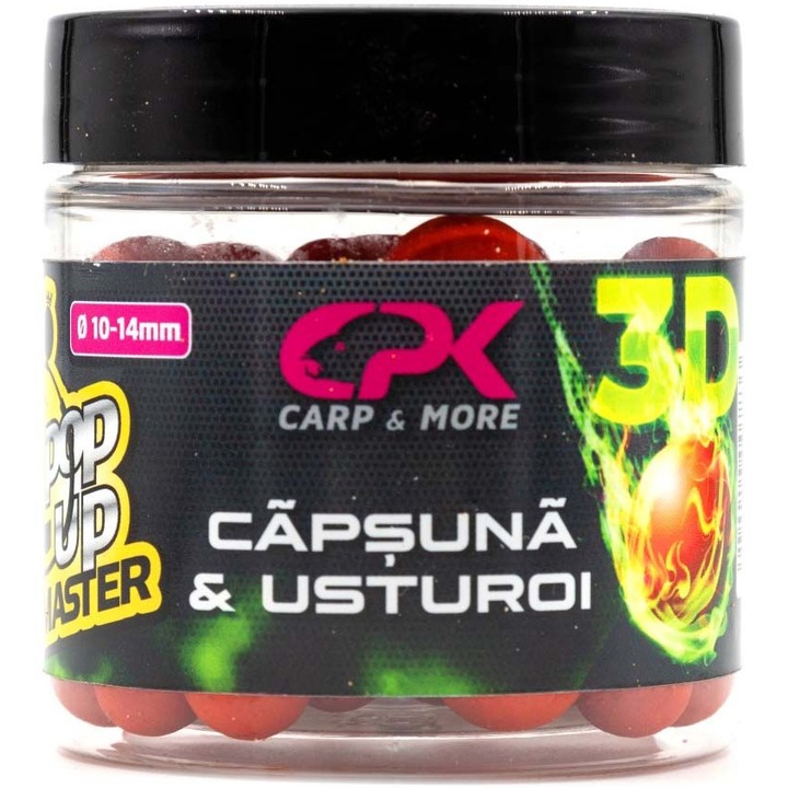 Pop-Up CPK 3D Capsuna & Usturoi 10-14mm 40g