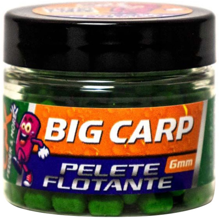 Плаващи пелети CPK Feeder Big Carp, 6 мм, 20 гр