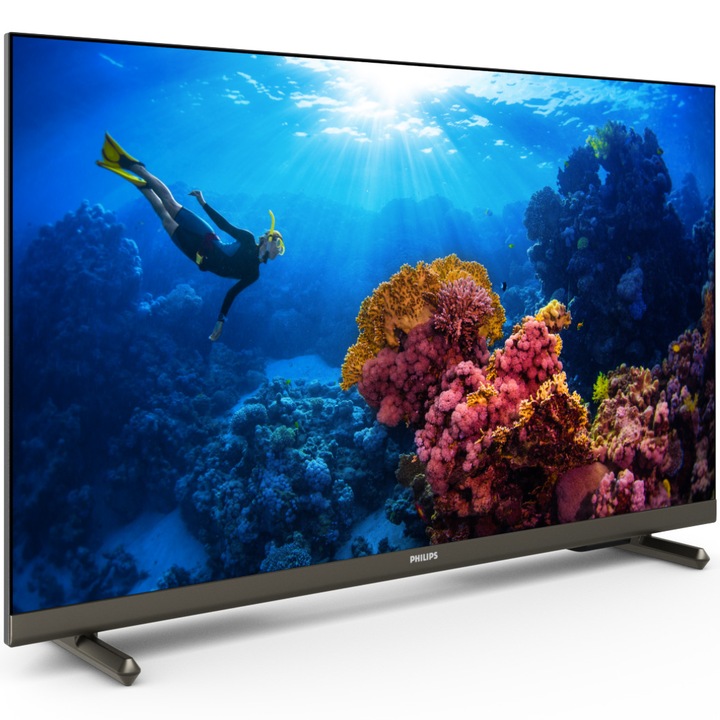 Televizor Philips LED 32PHS6808, 80 cm, Smart TV, HD, Clasa E