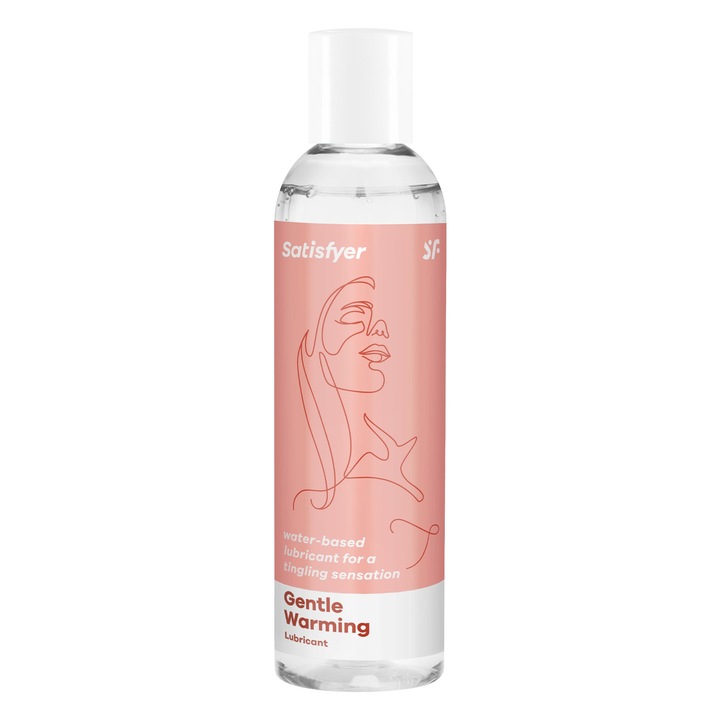 Lubrifiant SATiSFYER Gentle Warming, pe baza de apa, efect de incalzire, 150 ml