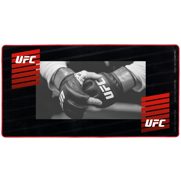 KONIX - UFC XXL Gaming Egérpad 900x460mm, Mintás (KX-UFC-MP-XXL)