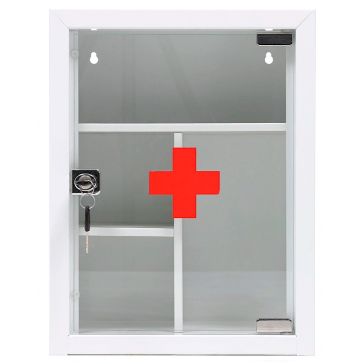 Cutie metalica, medicala, 390x300x160mm, 3Kg, AMD39G, Planet Safe