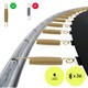 Trambulina ZIPRO JumpPro OUT 183 cm(6 FT), Plasa Protectie Exterioara, Scara Inclusa, 36 Arcuri, Greutate maxima utilizator 100 kg, Diametru Total 183 cm, Instalare Usoara