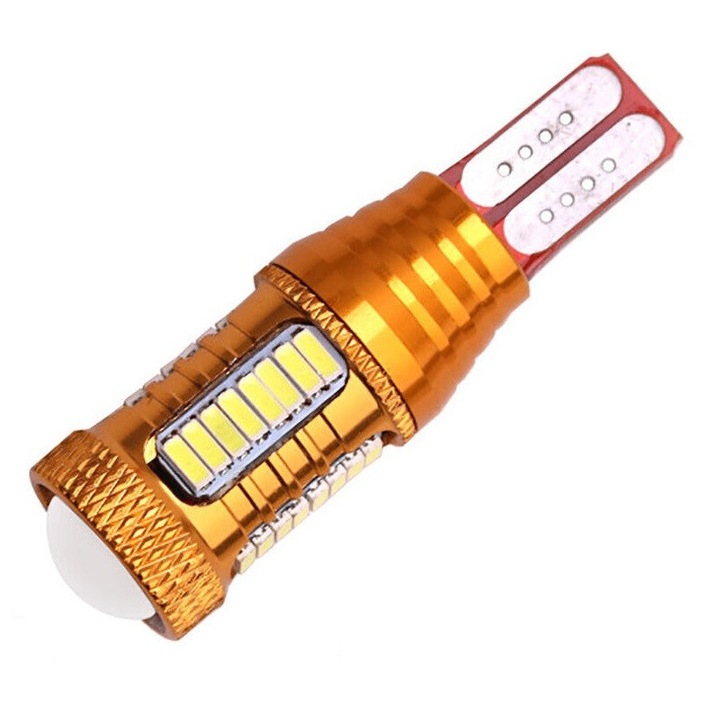 Led Auto Canbus T15 (W16W) cu 32 Smd + 1xLed Cree 12V - T15-32SMD+1CREE