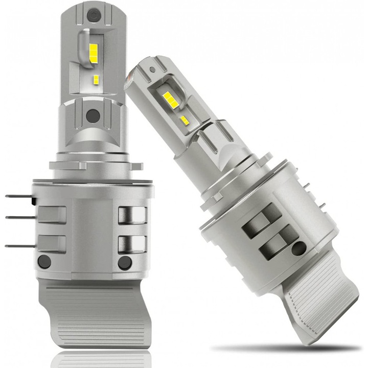 Set 2 leduri H15 ALL IN ONE pentru far auto 42W, 12V, 8000 Lumeni - V9S-H15