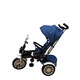 Триколка Go Kart LS03, със светлина и звуци, обръщаща се дръжка, синя