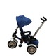 Триколка Go Kart LS03, със светлина и звуци, обръщаща се дръжка, синя