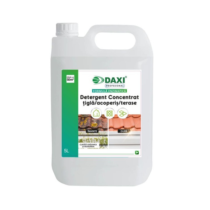 Detergent concentrat pentru tigla/acoperis/terase, Daxi, 5L