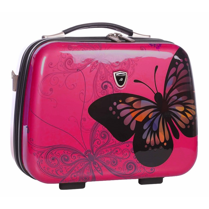 Geanta Cosmetice, ABS/Policarbonat, Madisson, SW16820V - BC, Fuchsia