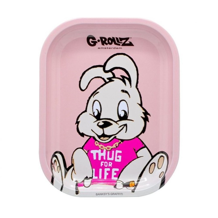 Tava G-Rollz Banksy's 'Thug for Life' Small 14x18cm