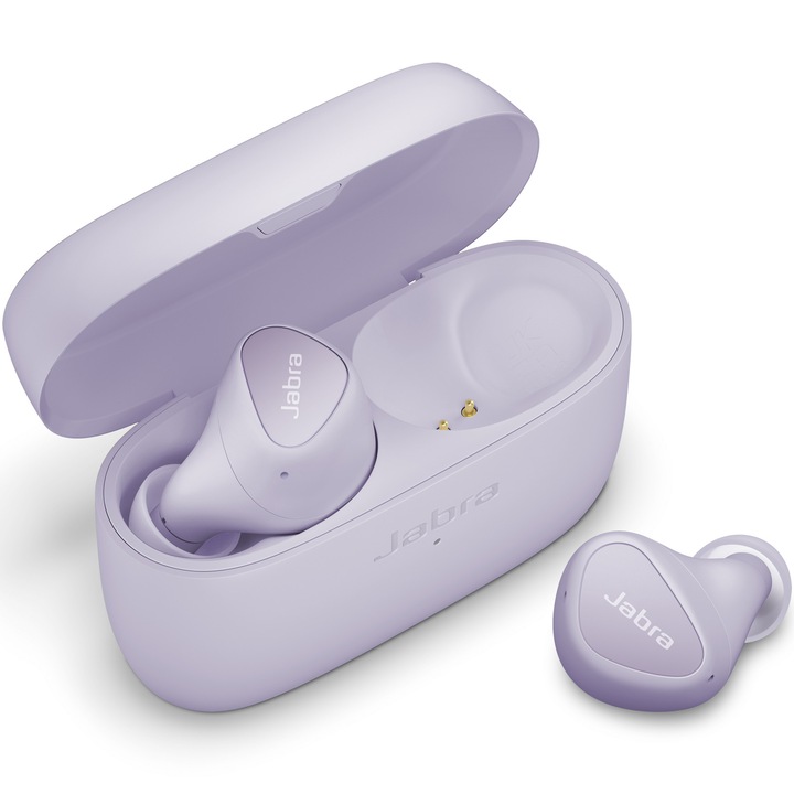 Аудио слушалки In-Ear Jabra Elite 4, True Wireless, Bluetooth, Purple