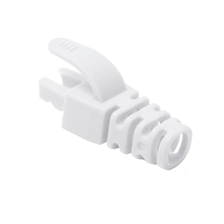 Manson protectie mufa RJ45, alb (100buc) RJ45-CAP-WH
