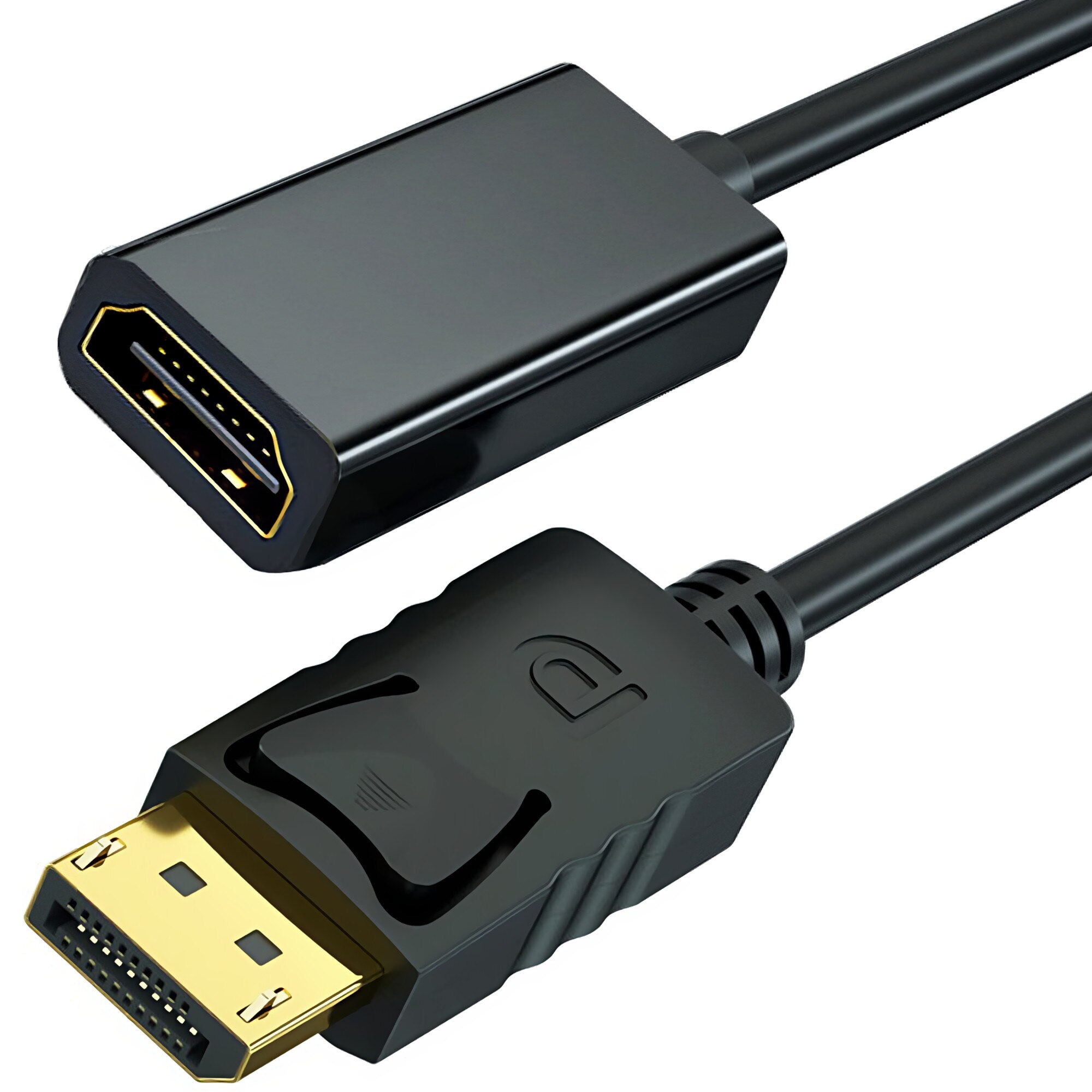 Adaptor HDMI mama la DisplayPort tata, 4K UHD, Unidirectional, 20cm