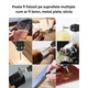 Stilou de gravare electric, multifunctional, USB reincarcabil, 25W, accesorii incluse
