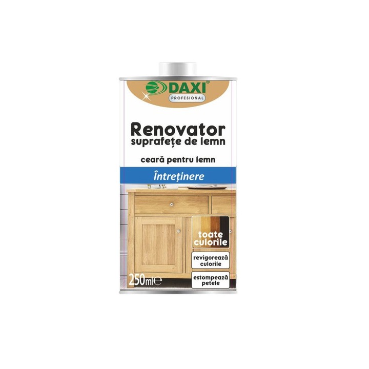 Renovator pentru suprafete dure de lemn, Daxi, 250ml