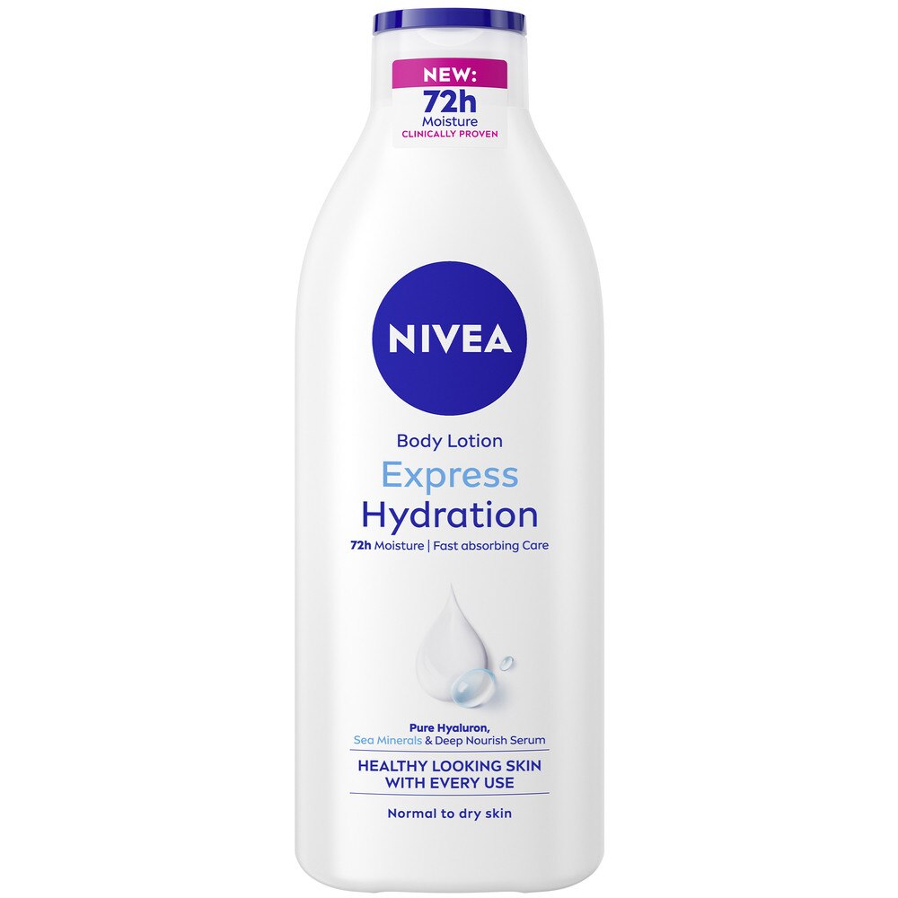 Lotiune de corp NIVEA Express Hydration, 400 ml