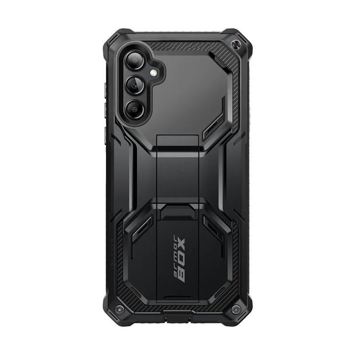Carcasa 360 grade Supcase i-Blason Armorbox compatibila cu Samsung Galaxy A54 5G, Protectie display, Negru