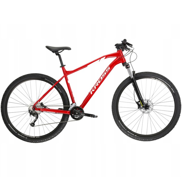 Bicicleta KROSS Level 3.0 M, 29 inch, marime M, red white