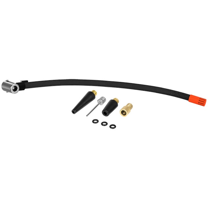 Compresor Navitel Auto-Moto, cu acumulator 2000 mAh, debit de aer 15 l/min, 120PSI / 8,27 bar, info display, Lanterna LED, alimentare USB-C, include 4 duze si geanta