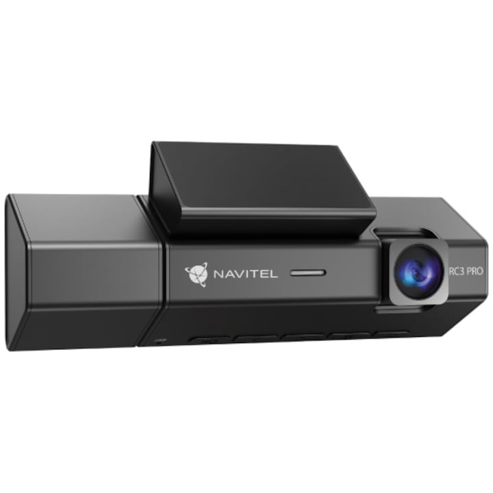 Camera Auto DVR NAVITEL RC3 PRO cu 3 camere mobile FullHD, Filmare infrared, Touch Screen, G-sensor, Alerte GPS, WiFi