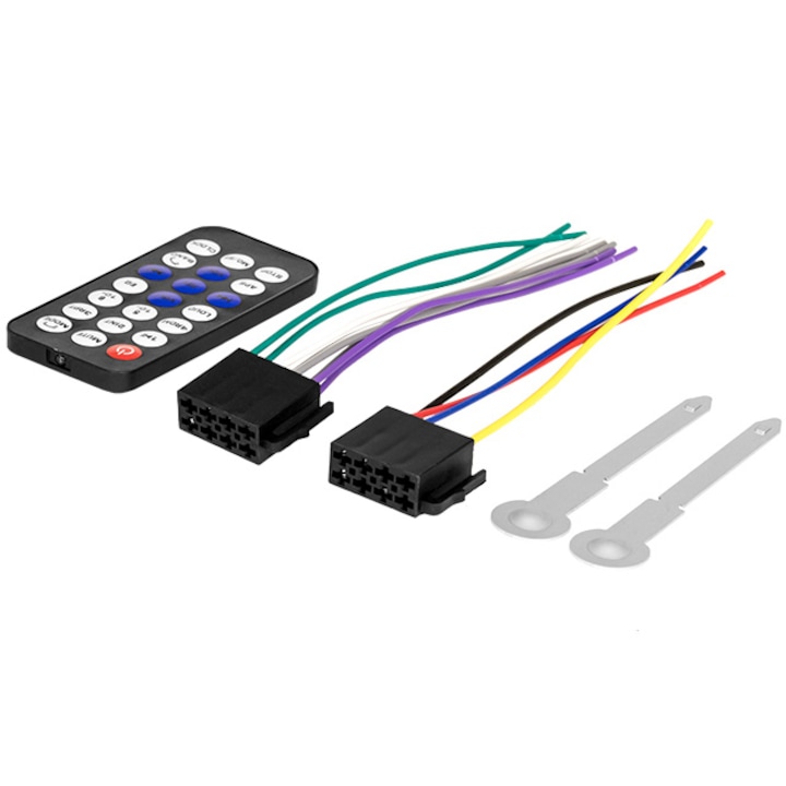 Player Auto Navitel RD3, 1DIN 4х50 watt, Bluetooth 4.0 cu suport A2DP, HFP, FM, redare FLAC, MP3, WMA, WAV, AUX input, microSD pana la 256GB