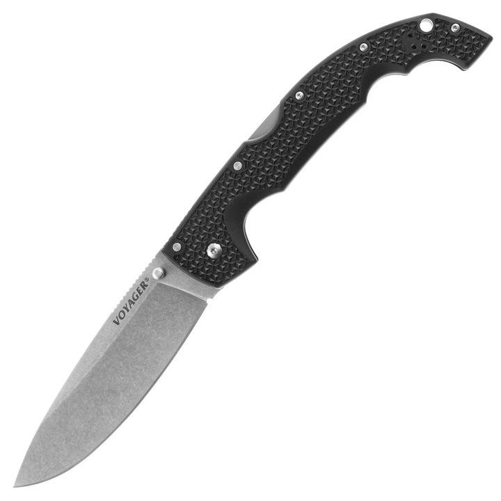 Cutit pliabil, Cold Steel, Inox, Negru/Argintiu