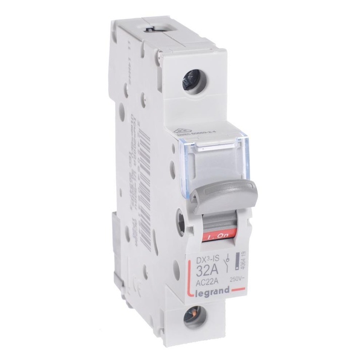 Siguranta, Legrand, 32 A, 250 V, Alb