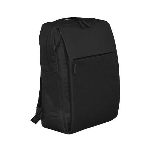 Rucsac pentru laptop, 14,1", Textil, 30/40/11 cm, Negru